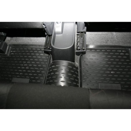 Rugs in the salon for Mazda 2 (De2) 2007-2014, 4 pcs.-2
