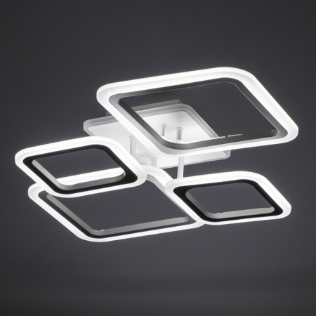 LUSTER "Geometry" 104W LED+RGB white 2700-6400K 72x49x111cm-4
