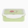 Lunch-Box "Flamingo", 1.4 l, 21.5 x 7.3 x 15 cm, green