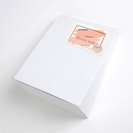 Mirror with storage stand, bilateral, mirror surface 13.5 × 17 cm, color mix-7
