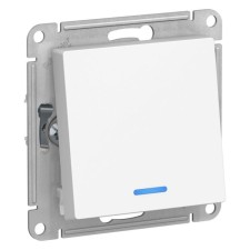 Sche Atlasdesign Sche atn000163 switch, 1 key, joint venture, 10a, ip20, white color