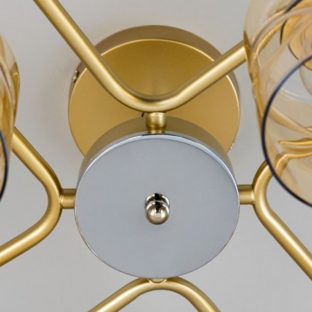 Cutilux Cutilux chandelier CL137182 70x70x29 cm, 8x60W, e27, yellow color-17