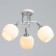 Ava chandelier 3he27 40W Belo-chromium 50x50x27 cm Bayerlux