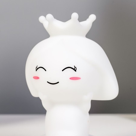 Nightnick "Little Mermaid" LED from white batteries 7x7.5x13 cm Risalux-6