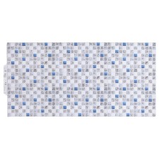 PVC Mosaic Pvc Collage Blue 480 x 960 mm