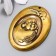 Souvenir Brass "Hotty with Pars" 3.9x3 cm