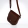 Women's bag Textura, messenger, small size, brown color