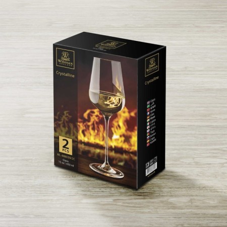 A set of glass for wine Wilmax England, 430 ml, 2 pcs-2