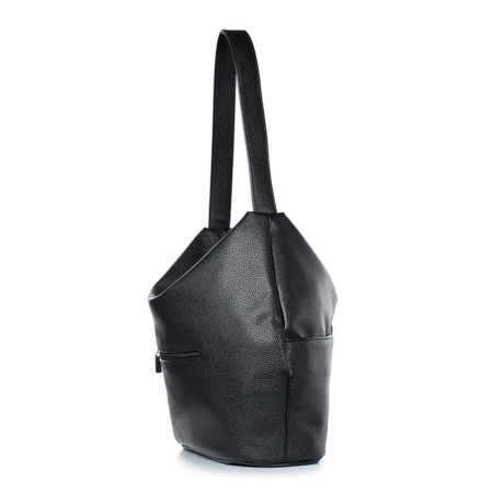 Female bag, artificial leather, 330x305x130 cm, black-3