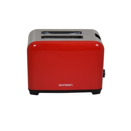 Toster Oursson TO2120/RD, 930 W, defrosting/heating, 7 modes, red-1