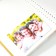 Photo album magnetic 20 sheets "Pale blue flowers" Kraft 29x24x2 cm