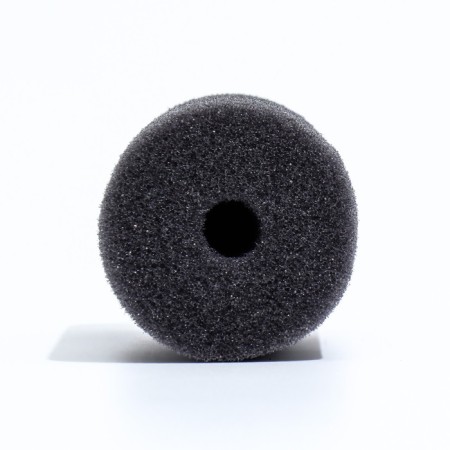 Round sponge No. 2, finely porous, 6 x 6 x 12 cm, gray-2