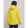 Ski jacket female winter, size 42, yellow color