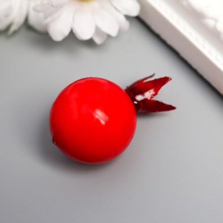 Decor for creativity "Rosehip Berry" set of 15 pcs 2.5x2.5x3.8 cm-1