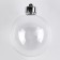 Procurement-suspension “A ball with a removable putsk”, separate parts, diameter in collected form: 8 cm