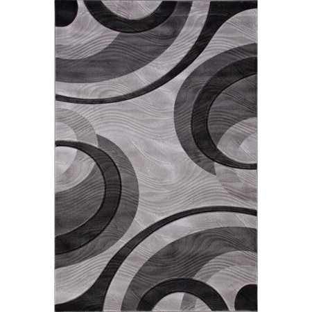 Rectangular carpet MEGA Carving 4783, size 150x230 cm, color Gray