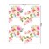 The tablecloth “flowers quickly curl”, rectangular, Saten, size 120x145 cm