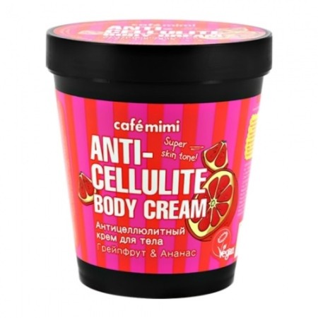 CAFé MIMI Body Grapefruit & Pineapple, anti -cellulite, 220 ml