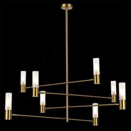 Ceiling Ceiling ST LUCE. SL1239.303.08. Vitra. 8x5 watts, G9, 4000k, 115x115x93 cm, brass color-1