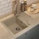 Quartz-quartz kitchen up-up-quartz upd-03, rectangular, color 02 beige