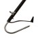 Bagorik telescopic metal, wooden handle, length 46-75 cm