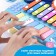 Developing toy "piano", sound, light