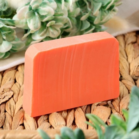 SPA soap - care for the bathhouse and sauna "Mandarin - clove" Dobroparov Handmade 80 grams-1