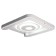 Causteen with PDU 10210030/1 2xLED 124W Dimmer white 47x47x7 cm