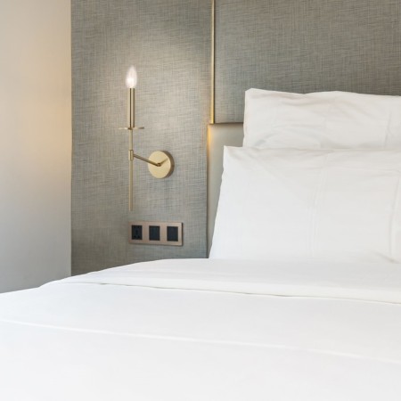 Wall lamp Eurosvet anders 60142/1, E14, 1x60W, 180x100x370 mm, brass color-3