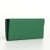 Women's wallet on magnets, green color