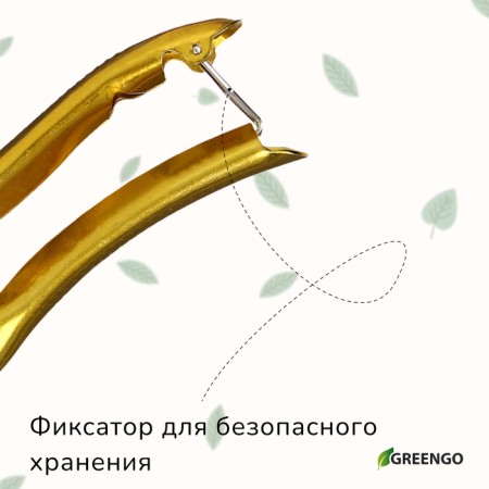 Planning coater, 8 "(20 cm), with metal handles, with a spare spring, Greengo-6
