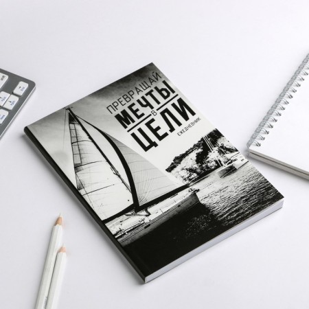 Diary "Turn Dreams into Goals", A5, 80 sheets-2