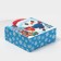 Folding box "Snowman", 25 x 25 x 10 cm, new year