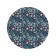 Pareo and beach rug "Flower Field", d = 150 cm