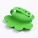 Orthodox brush "Paw", 10.5 cm, green