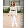 Vest for girls, height 116 cm, holographic color
