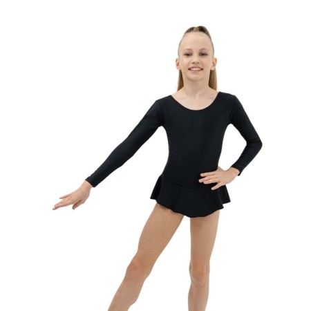 A swimsuit for gymnastics and dancing Grace Dance, p. 30, black color-1