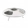Smart animal feeder Energy Zoo 20009Smart, 6 containers of 0.25 l, white