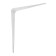 Bracket, 250x200x0.9 mm, metal, white