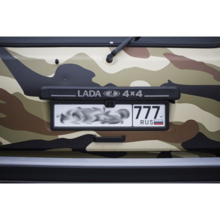 Rear view camera InterPower IP-616HD (frame for license plate) viewing angle of 110 °; IP68-7