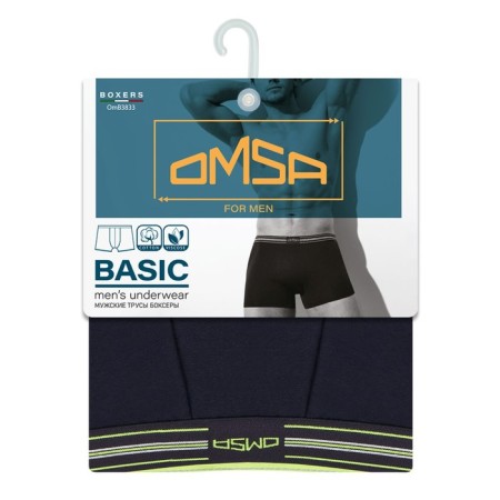 Men's panties omsa 3833, size 48, color Blu Notte-2