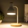ECO table lamp 1xe27 40W white 15x15x42.5 cm Risalux
