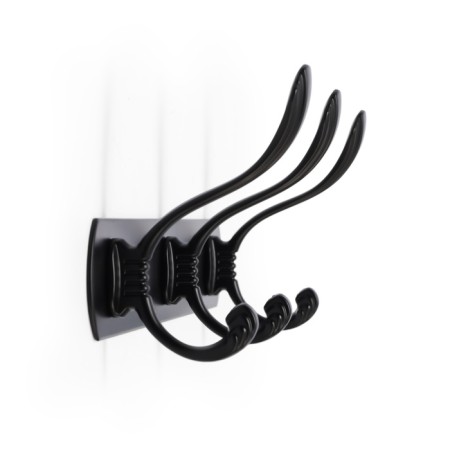 Cappio CVP014 hanger, metallic, three -horn, black color-3