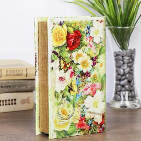 Safe wood book "My Secrets" with a swallow 21x13x5 cm-4