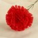 Artificial "cloves" 37 cm, red flowers