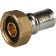 Stout SFP-0016-003416, 3/4 "x 16 mm, with a rolled nut, brass
