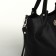 Women's bag with lightning, black color