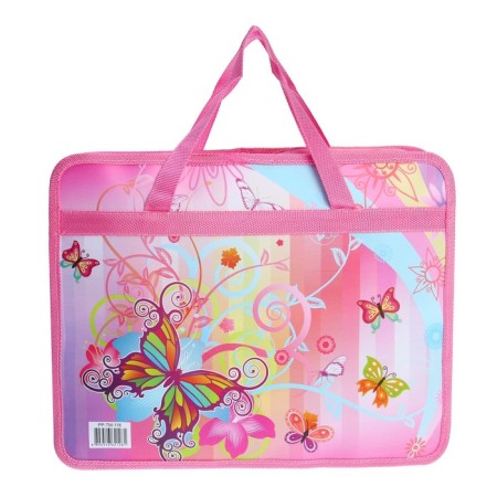 Folder with handles plastic A4, 37 x 22 x 5 cm "Fantasy"-2
