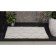 Set of bathroom rugs, size 60x100 cm, 50x70 cm, gray color