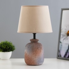 Teresa table lamp E14 40W Beige 20x20x33cm Risalux